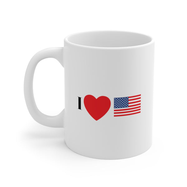 American Flag Mug 11oz